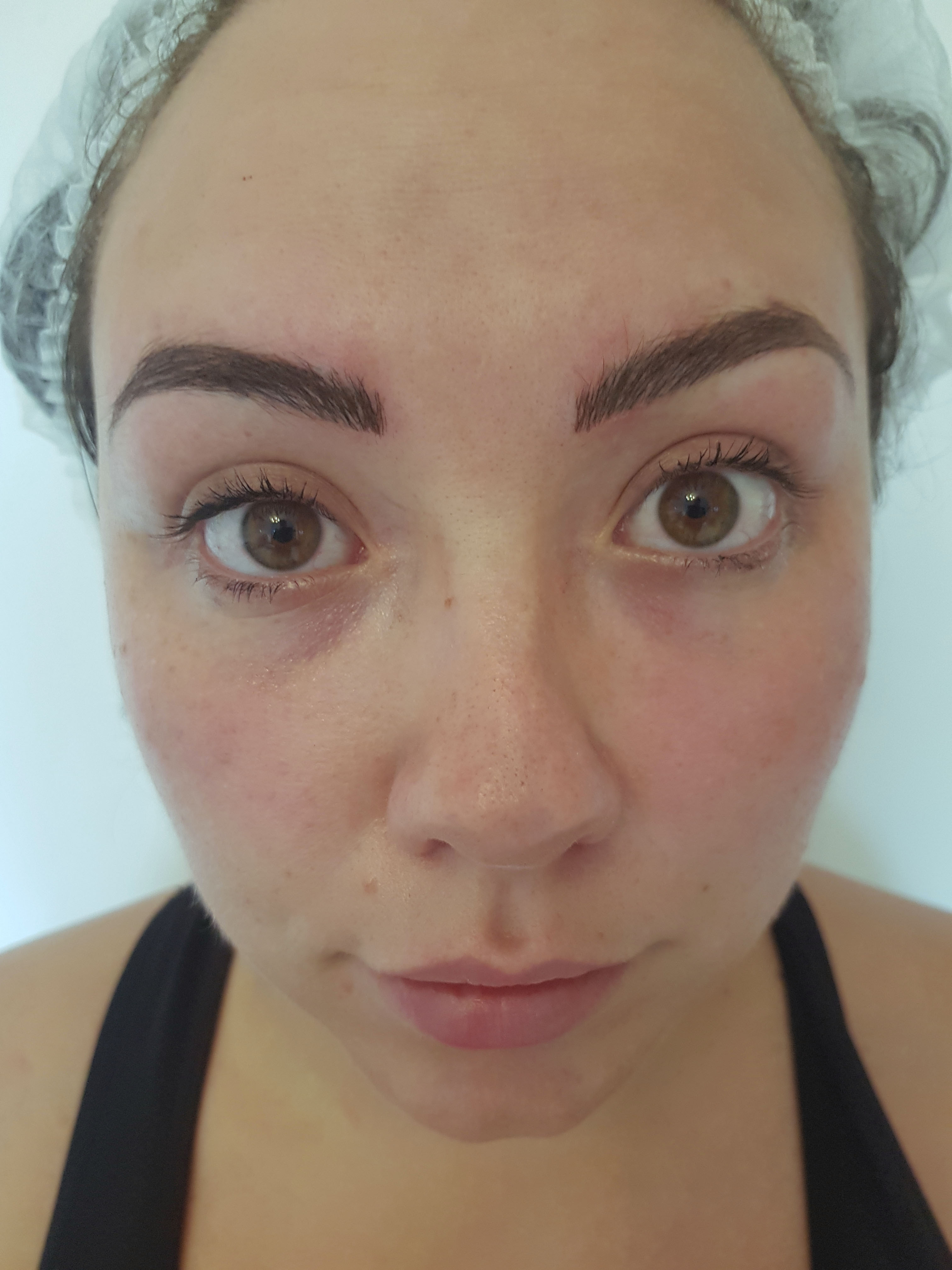 Microblading eye brow after